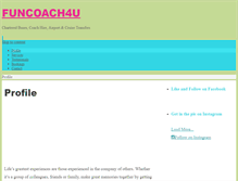 Tablet Screenshot of funcoach4u.com